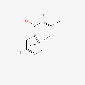 2,7-Cyclodecadien-1-one, 3,7-dimethyl-10-(1-methylethylidene)-, (Z,E)-