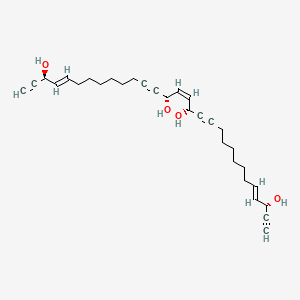 molecular formula C30H40O4 B12693791 Petrosynol CAS No. 111554-19-9