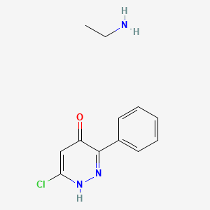 molecular formula C12H14ClN3O B12693802 Einecs 262-179-3 CAS No. 60329-37-5