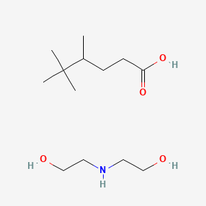 molecular formula C13H29NO4 B12693918 Einecs 306-039-2 CAS No. 95873-50-0