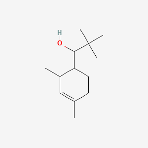 molecular formula C13H24O B12693929 alpha-(1,1-Dimethylethyl)-2,4-dimethylcyclohex-3-ene-1-methanol CAS No. 94291-58-4