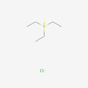 molecular formula C6H15ClS B12693971 Triethylsulfonium chloride CAS No. 36552-72-4