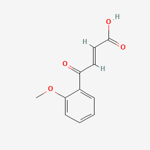 molecular formula C11H10O4 B12694063 (E)-4-(2-Methoxyphenyl)-4-oxo-2-butenoic acid CAS No. 113485-42-0