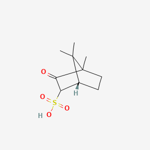 (1S-endo)-4,7,7-Trimethyl-3-oxobicyclo(2.2.1)heptane-2-sulphonic acid