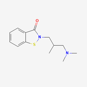 2-(3-(Dimethylamino)-2-methylpropyl)-1,2-benzisothiazol-3(2H)-one