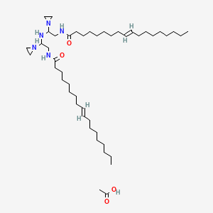 N,N'-(Iminobis(ethyleneiminoethylene))bis(octadec-9-enamide) monoacetate