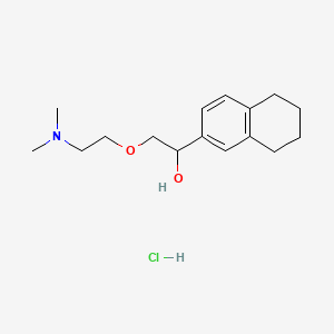 2-Naphthalenemethanol, 5,6,7,8-tetrahydro-alpha-((2-(dimethylamino)ethoxy)methyl-, hydrochloride