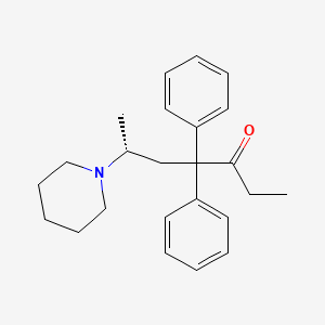 molecular formula C24H31NO B12694244 Dipipanone, (R)- CAS No. 1089761-80-7