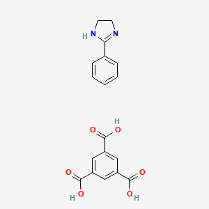 molecular formula C18H16N2O6 B12694280 Einecs 279-717-8 CAS No. 81285-19-0