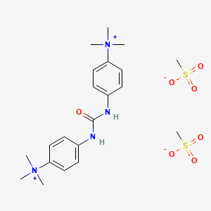 Benzenaminium, 4,4'-(carbonyldiimino)bis(N,N,N-trimethyl-, bis(methyl sulfate)