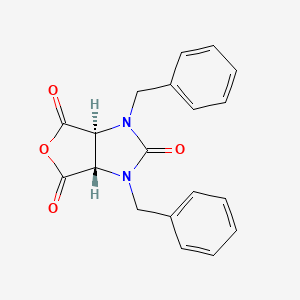 trans-1,3-Dibenzyl-dihydro-1H-furo(3,4-d)imidazole-2,4,6(3H)-trione