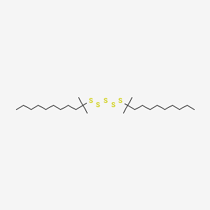 molecular formula C24H50S5 B12694461 Unii-BR515I2JQ6 CAS No. 31565-23-8