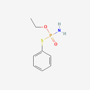 Phosphoramidothioic acid, O-ethyl S-phenyl ester