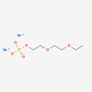 Ethanol, 2-(2-ethoxyethoxy)-, phosphate, sodium salt