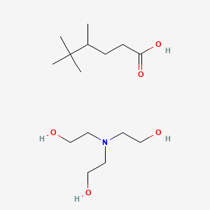 molecular formula C15H33NO5 B12694584 Einecs 305-155-0 CAS No. 94349-38-9