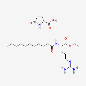 molecular formula C24H45N5O6 B12694589 Einecs 278-935-0 CAS No. 78525-16-3