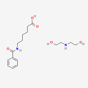 molecular formula C17H28N2O5 B12694593 Einecs 279-847-5 CAS No. 81904-30-5