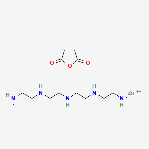 zinc;2-[2-[2-(2-azanidylethylamino)ethylamino]ethylamino]ethylazanide;furan-2,5-dione