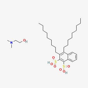 molecular formula C32H55NO7S2 B12694655 Einecs 304-072-7 CAS No. 94233-61-1