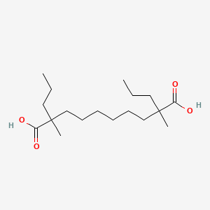 2,9-Dimethyl-2,9-dipropyldecanedioic acid