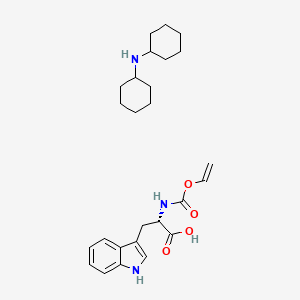 molecular formula C26H37N3O4 B12694707 Einecs 283-814-0 CAS No. 84731-54-4