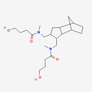 N,N'-((Octahydro-4,7-methano-1H-indenediyl)dimethylene)bis(4-hydroxy-N-methylbutyramide)