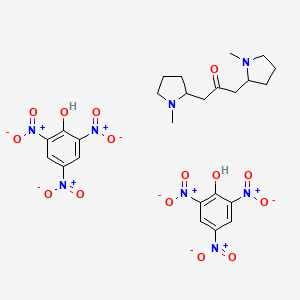 molecular formula C25H30N8O15 B12694803 Einecs 279-485-8 CAS No. 80484-34-0