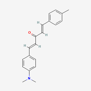 1-[4-(Dimethylamino)phenyl]-5-(4-methylphenyl)penta-1,4-dien-3-one