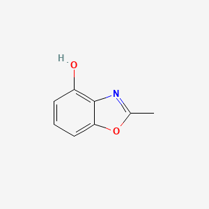 molecular formula C8H7NO2 B1269489 2-Methyl-1,3-benzoxazol-4-ol CAS No. 51110-60-2
