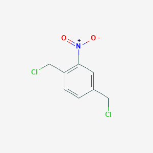 molecular formula C8H7Cl2NO2 B1269492 1,4-双(氯甲基)-2-硝基苯 CAS No. 16255-50-8