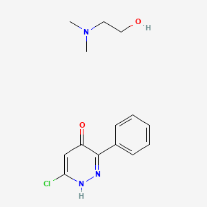 molecular formula C14H18ClN3O2 B12694927 Einecs 262-181-4 CAS No. 60329-47-7