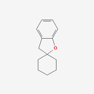 molecular formula C13H16O B12695059 Spiro(benzofuran-2(3H),1'-cyclohexane) CAS No. 182-50-3