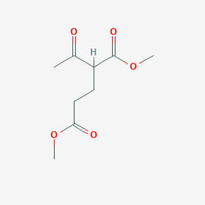 molecular formula C9H14O5 B1269509 Dimethyl 2-acetylpentanedioate CAS No. 116981-01-2