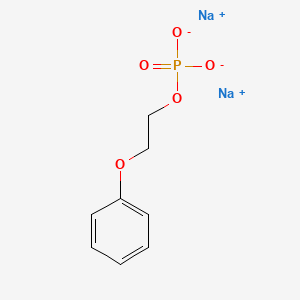 Ethanol, 2-phenoxy-, phosphate, sodium salt