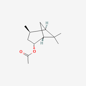 (1R-(1alpha,2alpha,4alpha,5alpha))-4,6,6-Trimethylbicyclo(3.1.1.)hept-2-yl acetate