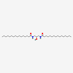 Hexadecanamide, N,N'-(2-hydroxy-1,3-propanediyl)bis-