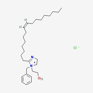 (Z)1-(Benzyl)-2-(8-heptadecenyl)-4,5-dihydro-1-(2-hydroxyethyl)-1H-imidazolium chloride