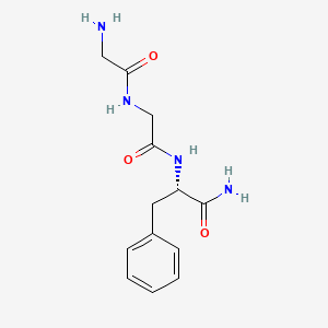 L-Phenylalaninamide, glycylglycyl-