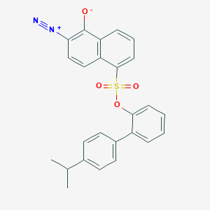 4'-(Isopropyl)(1,1'-biphenyl)yl 6-diazo-5,6-dihydro-5-oxonaphthalene-1-sulphonate