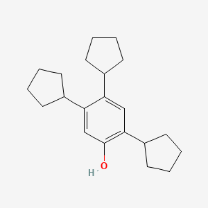 2,4,5-Tricyclopentylphenol