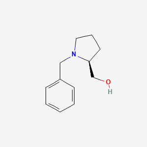 molecular formula C12H17NO B1269570 (S)-1-N-苄基-脯氨醇 CAS No. 53912-80-4