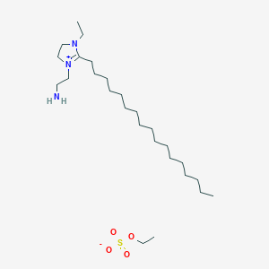 1-(2-Aminoethyl)-3-ethyl-2-heptadecyl-4,5-dihydro-1H-imidazolium ethyl sulphate