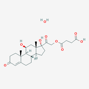 molecular formula C25H36O9 B126960 氢化可的松半琥珀酸酯 CAS No. 83784-20-7