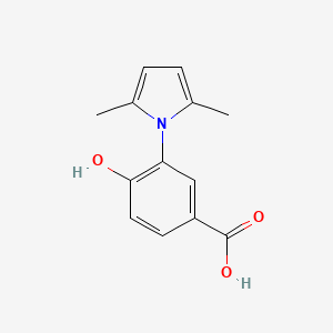3-(2,5-dimethyl-1H-pyrrol-1-yl)-4-hydroxybenzoic acid