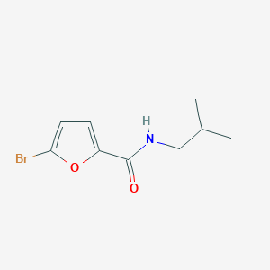 molecular formula C9H12BrNO2 B1269685 5-溴-N-异丁基-2-呋喃酰胺 CAS No. 300381-28-6