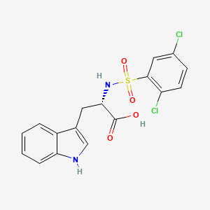 L-Tryptophan, N-((2,5-dichlorophenyl)sulfonyl)-