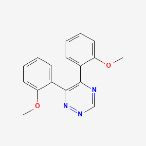 as-Triazine, 5,6-bis(o-methoxyphenyl)-