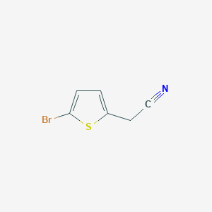 molecular formula C6H4BrNS B1269735 2-(5-Bromothiophen-2-yl)acetonitrile CAS No. 71637-37-1
