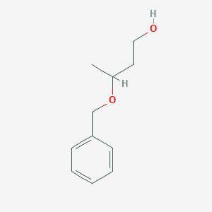 molecular formula C11H16O2 B1269760 3-(Benzyloxy)-1-butanol CAS No. 52657-84-8