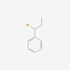 molecular formula C9H11B B1269762 (1-Bromopropyl)benzene CAS No. 2114-36-5